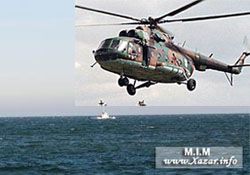 AZERBAYCAN DA HELİKOPTER DÜŞTÜ